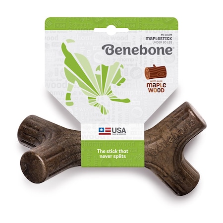 Benebone Brown Chew Stick Dog Toy Medium 1 pk 802244