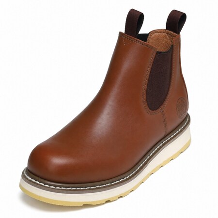 Handpoint Men's Chelsea Double Gore Pull-On Soft Toe Work Boot, 8.5 H84985EE-8.5