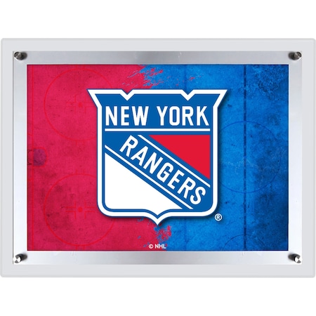 Holland Bar Stool Co New York Rangers 19.25 in. x 14.5 in. Backlit LED Sign by Company LBLedA