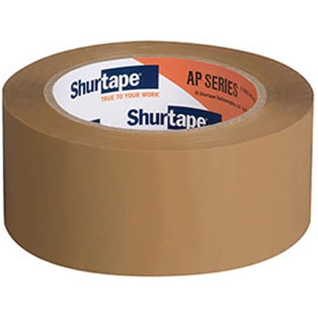 Shurtape AP 201 Carton Sealing Tape, 2 in. x 110 Yards - 2 Mil, Tan B862566