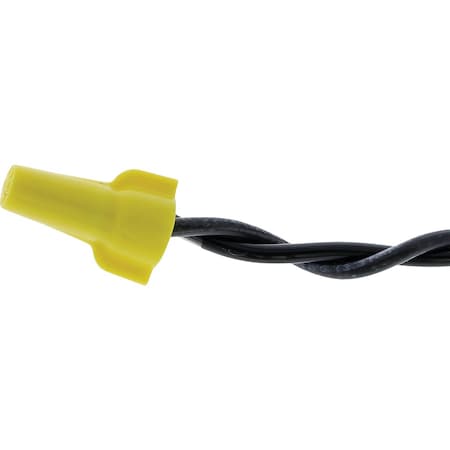Ideal Wing-Nut Small Yellow Copper to Copper Wire Connector, 100PK 30-451P