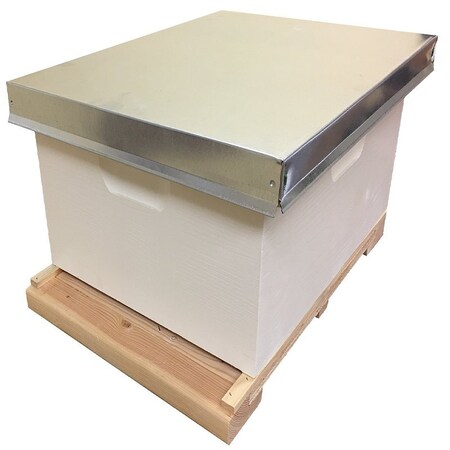 Harvest Lane Honey 10-Frame Small Backyard Beekeeping Kit, 18-1/4 in OAW, 14 in OAH, 10-Frame WWA-107