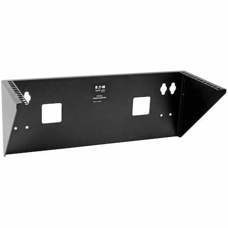 Eaton Tripp Lite Series SmartRack 4U Vertical Wall-Mount Rack Bracket - Black SRWALLBRKT4U