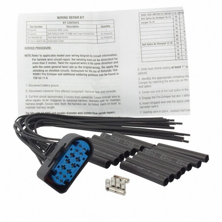 Motorcraft Headlight High / Low Beam Light Connector,  WPT1357
