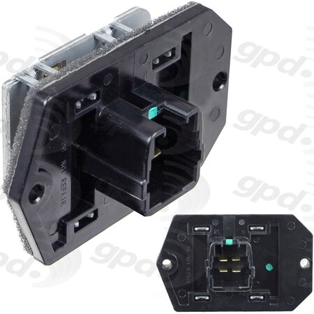 Global Parts Distributors Global HVAC Blower Motor Resistor 1712842