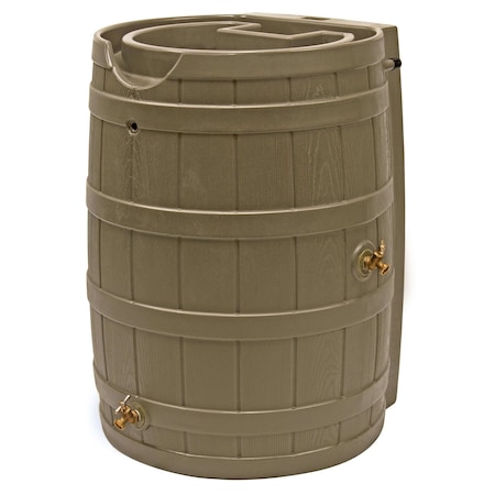 Good Ideas Rain Wizard 65 Gallon Rain Barrel - Khaki RW65-KHA
