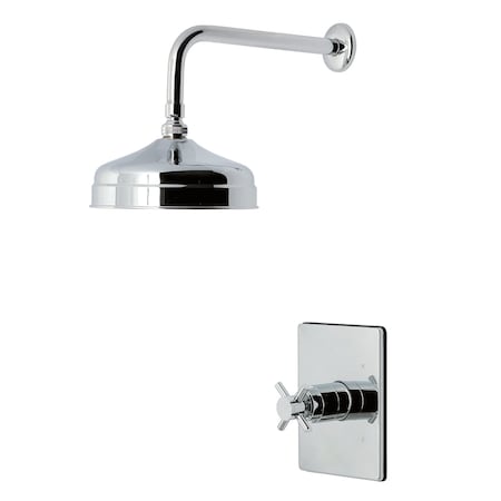 Kingston Brass Single-Handle Pressure Balanced Shower Faucet, Polished Chrome KB6341DXSO