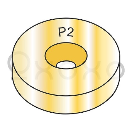 Oxoxo 3/8 Thick Heavy Duty Thru Hardened S A E Washers Zinc Yellow, 5300PK 318336