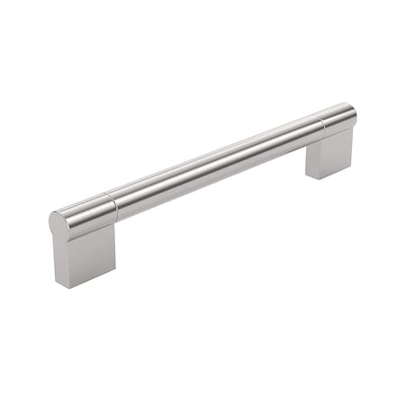 Richelieu Avellino Collection 6 5/16 in (160 mm) Center-to-Center Brushed Nickel Contemporary Cabinet Pull BP527160195
