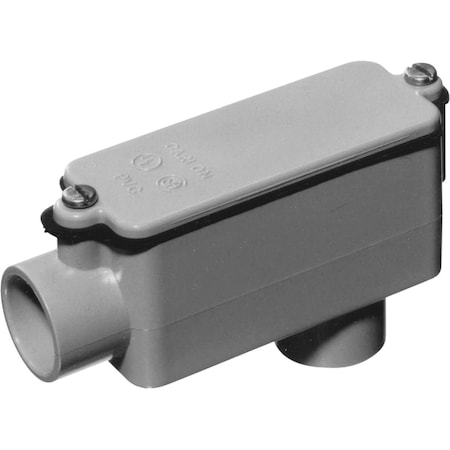 Carlon 1-1/4'' PVC LB Access Fitting E986GR