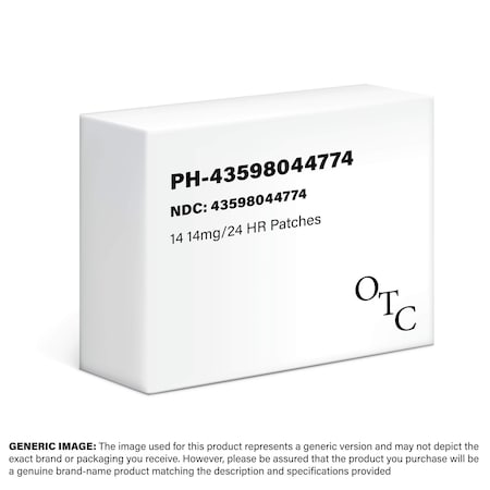 Dr Reddys Laboratories Nicotine Patch 24 Hour (Habitrol) 14mg/24hr Transdermal Beige Round, 14PK 43598044774