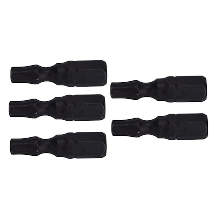 Century Drill & Tool STAR T25 X 1in IMPACT PRO 5PK 70725