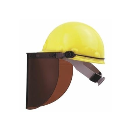 Honeywell Fibre-Metal High Performance Faceshield Hat Adapters, Cap Style, Plastic, For P2/E2 280-FM70