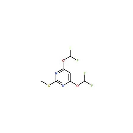Ak Scientific 4, 6-Bis(difluoromethoxy)-2-(methylthio)pyrimidine (1g), CAS 100478-25-9 6351AL-1g