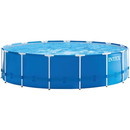 Intex 48''D.x15 ' Dia. Metal Frame Pool 28241EH