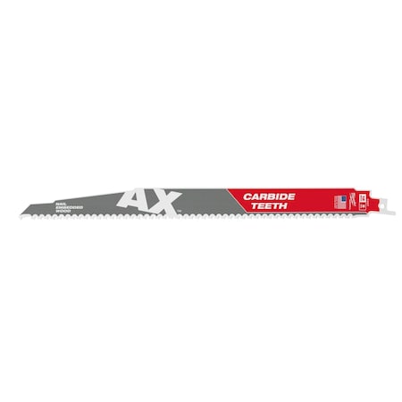Milwaukee Tool 12 in x 5 TPI Reciprocating Saw Blade, 3 PK 48-00-5327