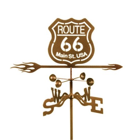 Ez Vane Route 66 Weathervane with Garden Mount EZ1024-GR