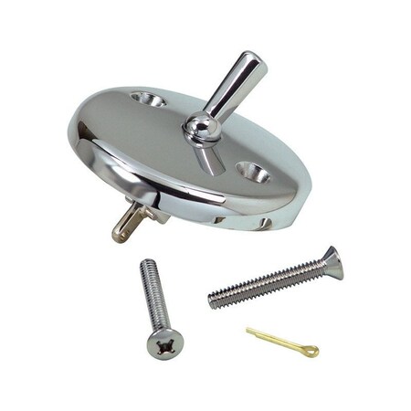 Danco 2 in. D X 3.15 in. L Metal Overflow Faceplate 9D00080991