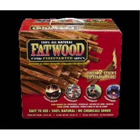 Wood Products International Fatwood Color Box 10 Pounds - 09910 93010