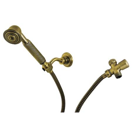 Kingston Brass Hand Shower Kit, Antique Brass KX1073BD