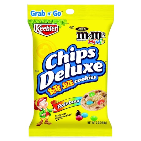 Keebler Keebler Chocolate Chip and M&M Cookies 3 oz Bagged 745096