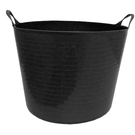 Tuff Stuff Products 12 gal F12-Bk Tuff Flex Tub, Black 458192481