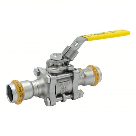 Apollo BV, 3/4"PXP, 3PC, SS, HNBR,  123457462