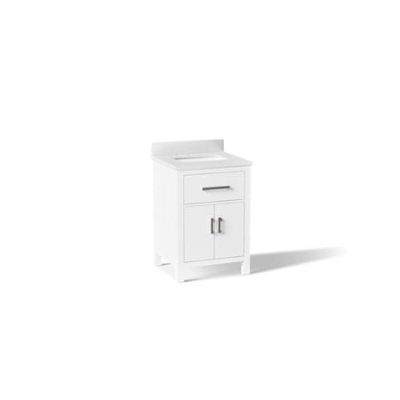 Kohler Kresla 24" bathroom vanity cabinet with sink and quartz top 40637-BD1-0
