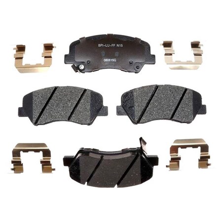 Rm Brakes MGD369CH 5.8 in. Reliant Ceramic Front Disc Brake Pads for 1990-1993 Cadillac Commercial Chassis R53-MGD369CH