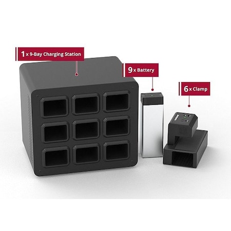 Kwikboost Device Charging Station, 6 in H KBEP-9B6C9
