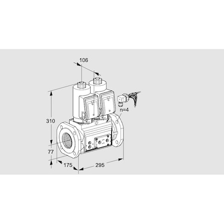 Honeywell Kromschroder VCS665F05NNWGRE/PPPP/PPPP KS88203087