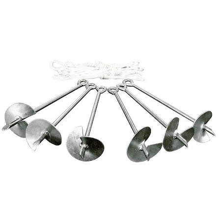 Seasonal Trends Seasonal Trends 10001400002 Hassle-Free Stake, Galvanized Steel 10001400002