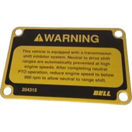 John Deere LABEL, JOHN DEERE OEM AT256245 AT256245