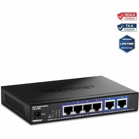 Trendnet 6 Port 10G Switch TEGS762