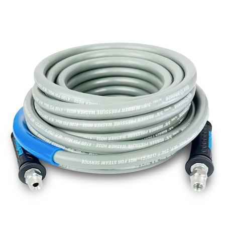 Blushield BluShield Rubber Pressure Washer Hose Assembly 3/8" x 50' Non Marking PW3850-NM