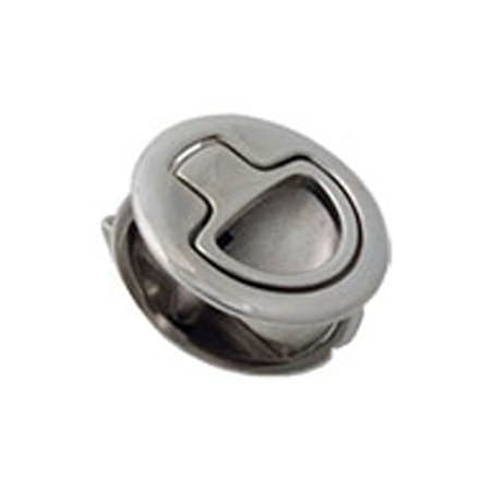 Southco Push To Close Latch, Small Size, No Restriction, 1 - 21mm .04 - .83 in Door thickness M1-15-61-8