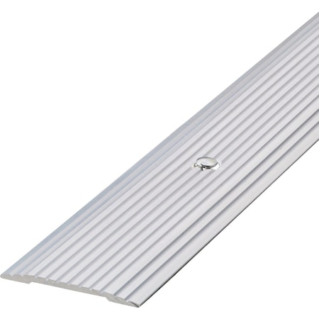 M-D Building Products Building Products 1-1/4'' x 72'' Silver Aluminum Seam Binder with Screw Nails 78097