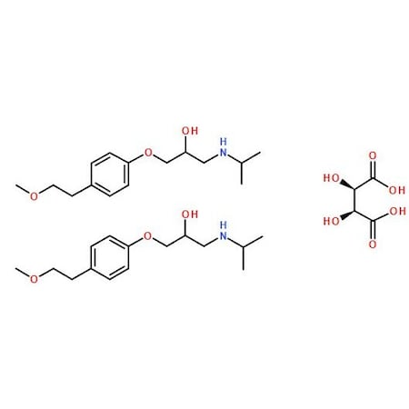 Ak Scientific rac Metoprolol hemi (+)-tartrate (1g), CAS 56392-17-7 Q814-1g