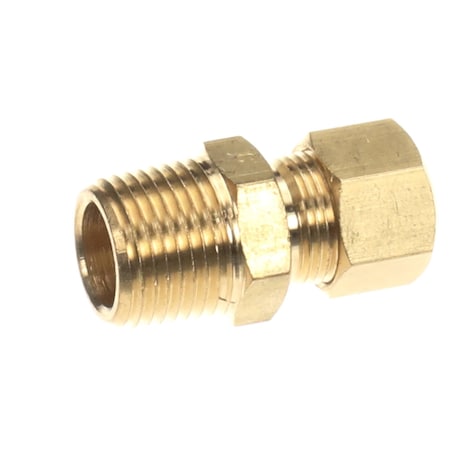 Crown Steam BRASS COMP. CONN, 3/8'' T X 3/8'' MPT 9768-9