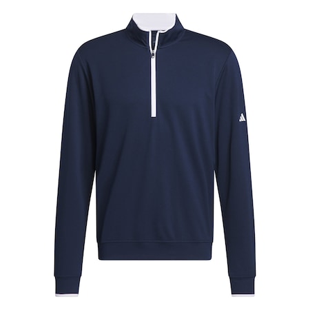Adidas UPF Lightweight Golf 1/4 Zip - College Navy/L IU4506