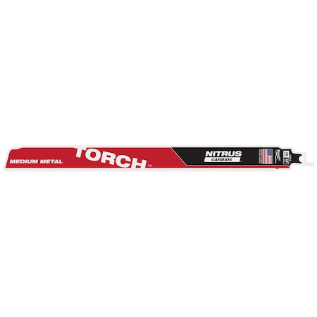 Milwaukee Tool 12 in x 10 TPI Reciprocating Saw Blade 48-00-6253