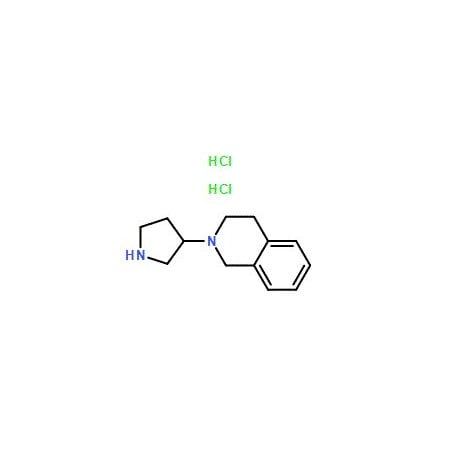 Ak Scientific 2-(3-Pyrrolidinyl)-1, 2, 3, 4-tetrahydroisoquinoline dihydrochloride (250mg), CAS 1220017-74-2 1819AD-250mg