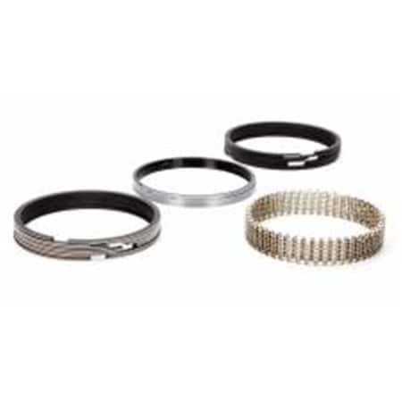 Hastings Filters 2M598030 4.39 in. Bore Piston Rings, Standard Tension Moly - 8 Cylinder HAS2M598030