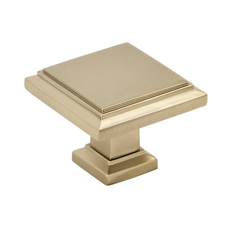 Amerock Appoint 1-1/4 in 32 mm Length Golden Champagne Cabinet Knob BP36758BBZ