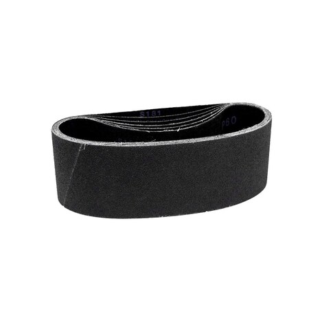 Combat Abrasives 14in x 80in Silicone Carbide Sanding Belts, 4PK XCB14X80S181