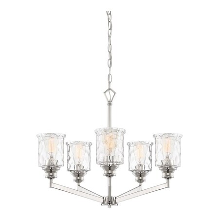Designers Fountain Drake 5 Light Chandelier 96385-PN