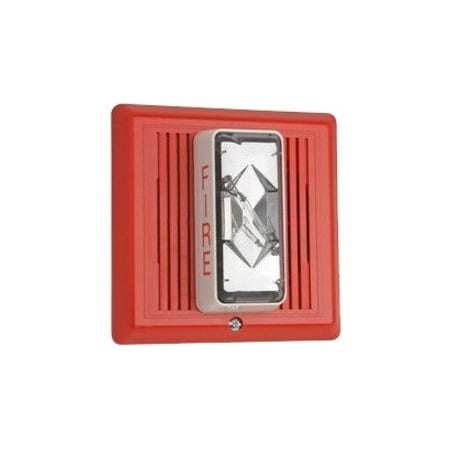 Edwards Signaling 15-75 candela horn strobe wall mnt 2452THS-15/75-R