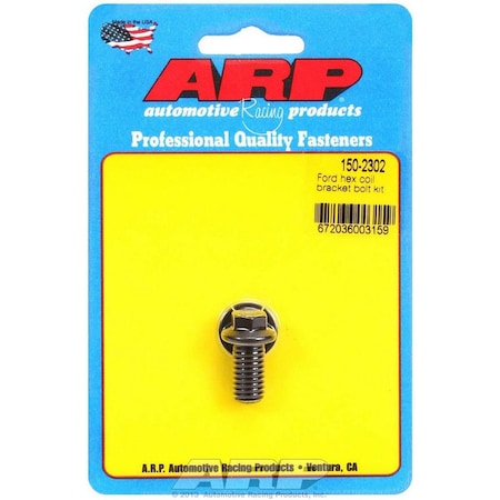Arp 150-2302 6-Point Coil Bracket Bolt Kit for Ford ARP150-2302