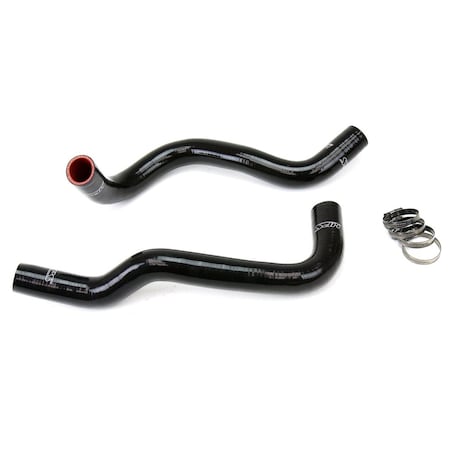 Hps Performance High Temp Reinforced Silicone Radiator Coolant Hose Kit, Black, 57-1314-BLK