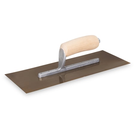 Marshalltown 13 X 5 Curry-Style Drywall Trowel, Plastering Trowel, Short Mounting Style 102CSTS